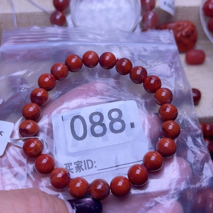 初***心南红玛瑙未镶嵌颈饰