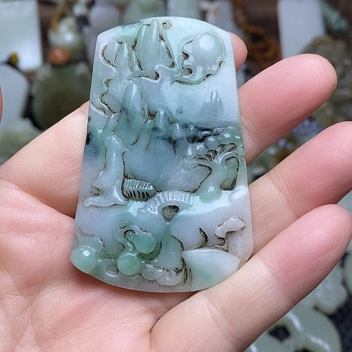 和田玉（糖玉）未镶嵌颈饰