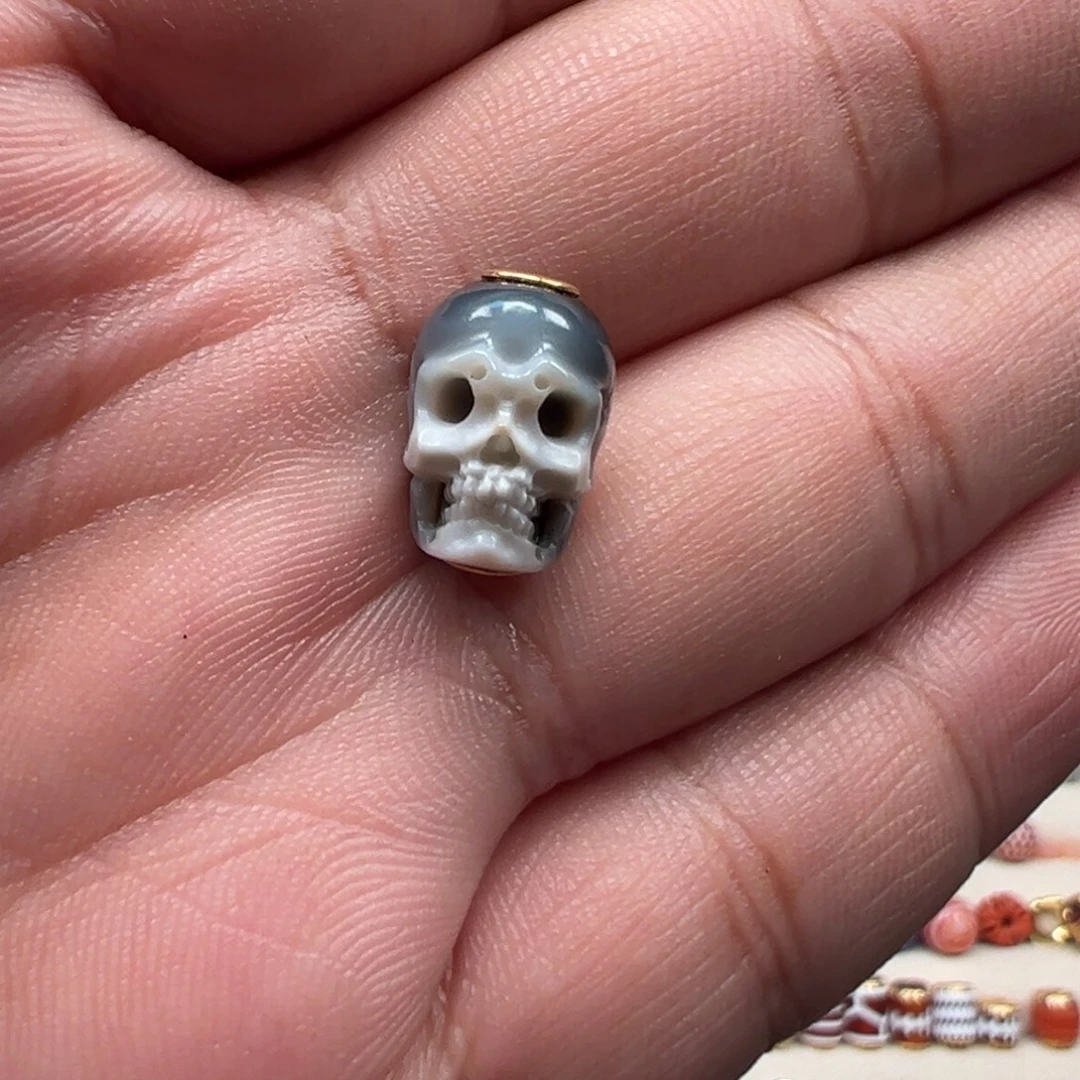 D***H椰蒂吊坠椰蒂原生态手串配珠