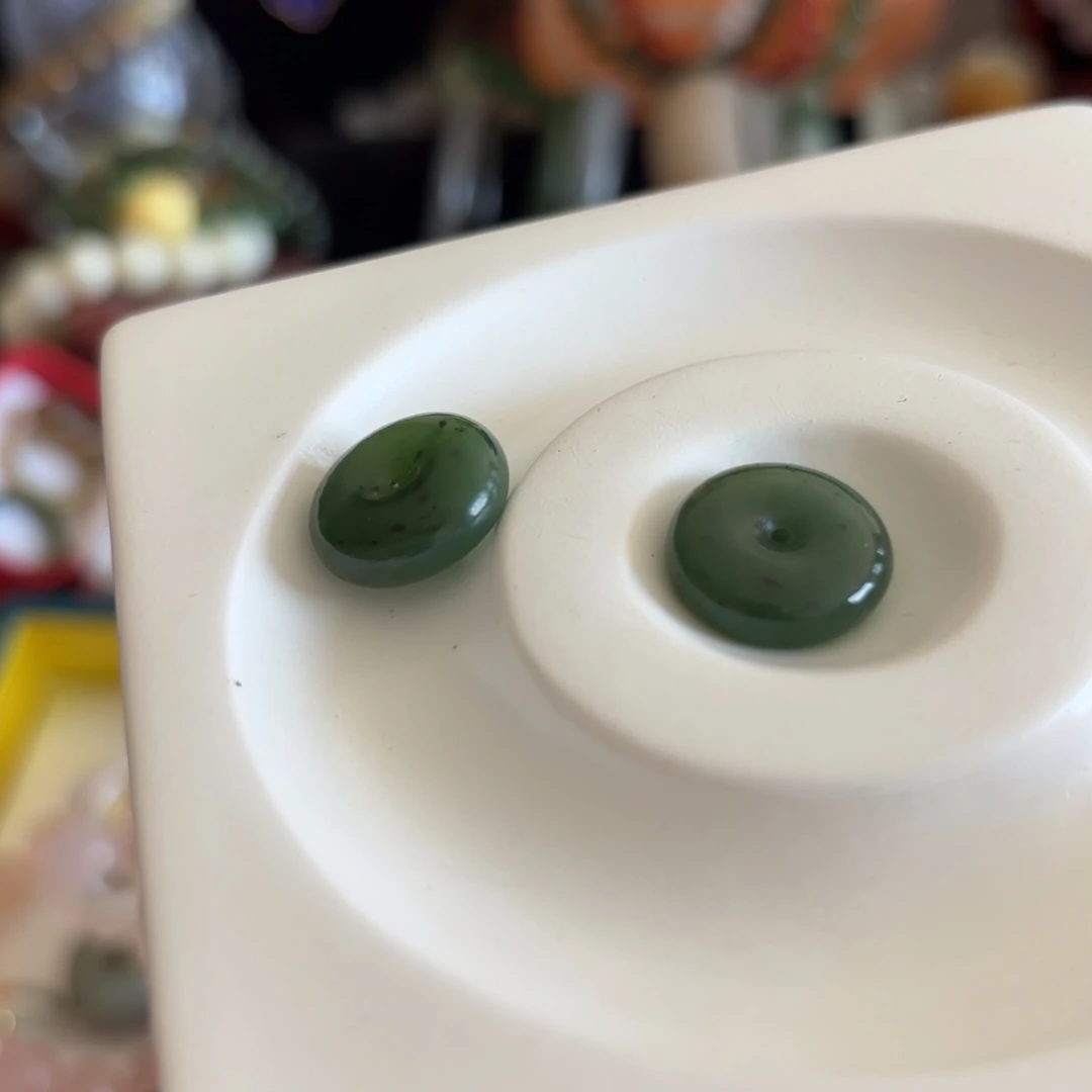 和田玉（碧玉）未镶嵌颈饰8512