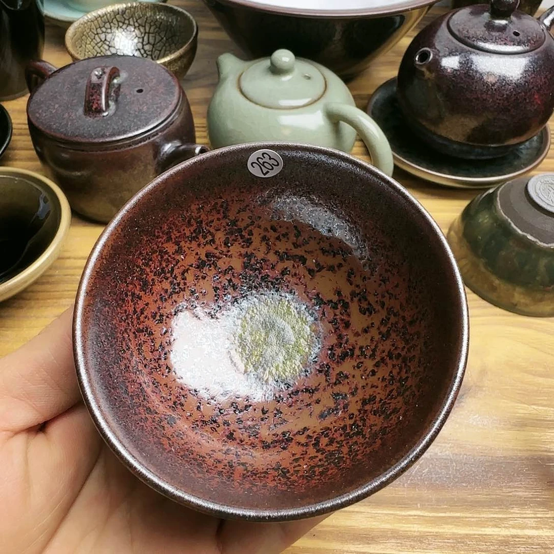 茶盏建窑建盏茶器263