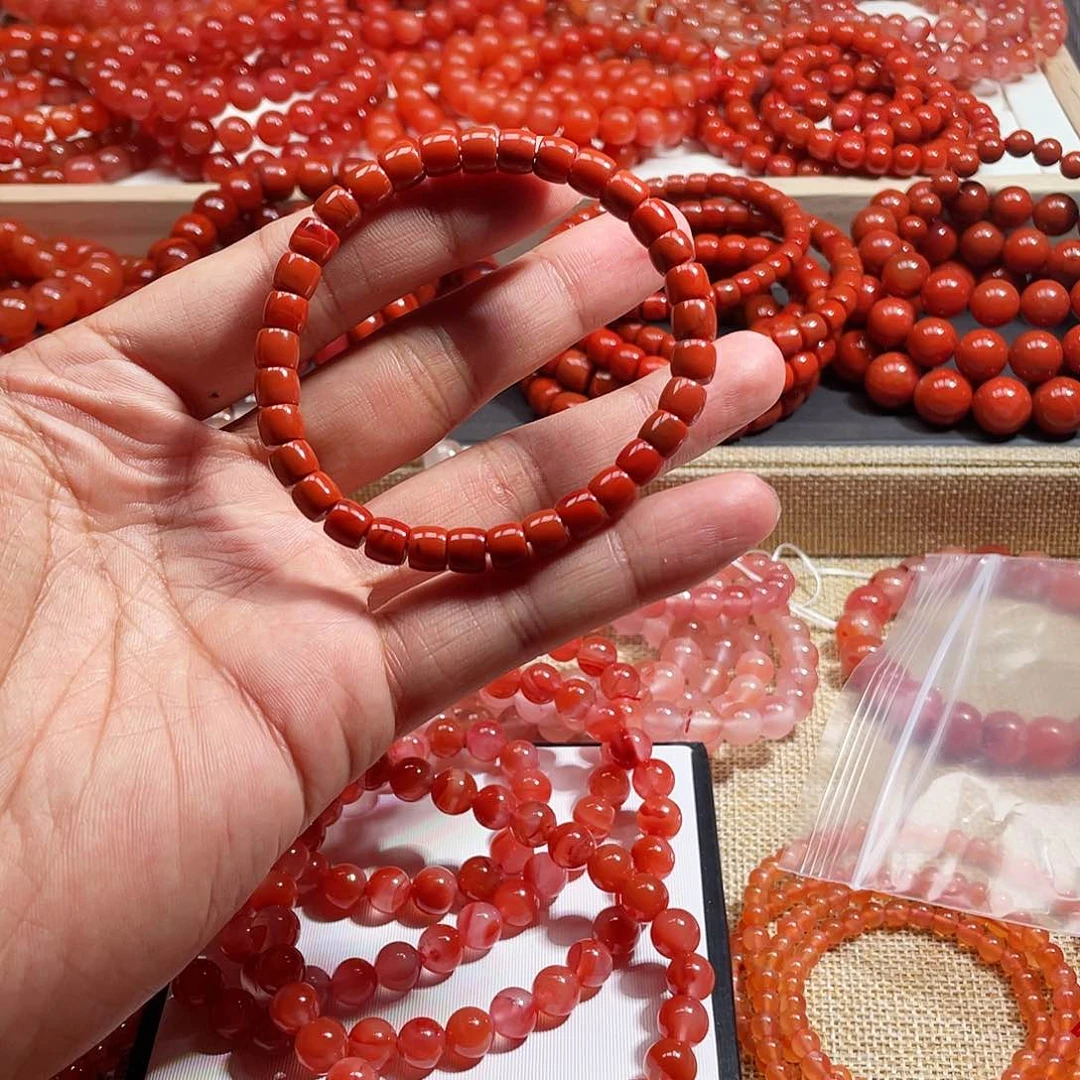 我***户手链未镶嵌南红玛瑙