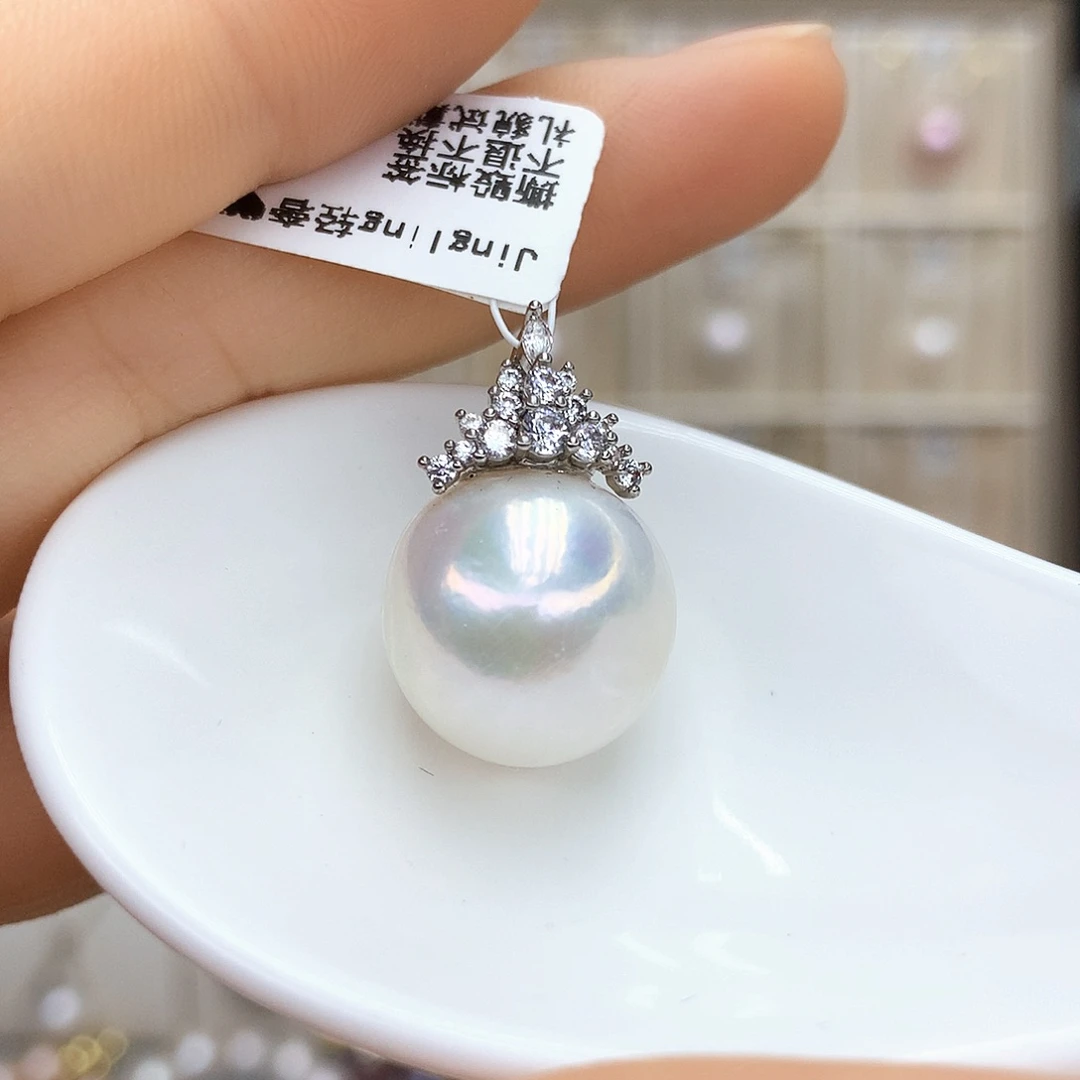 淡水珍珠合金颈饰
