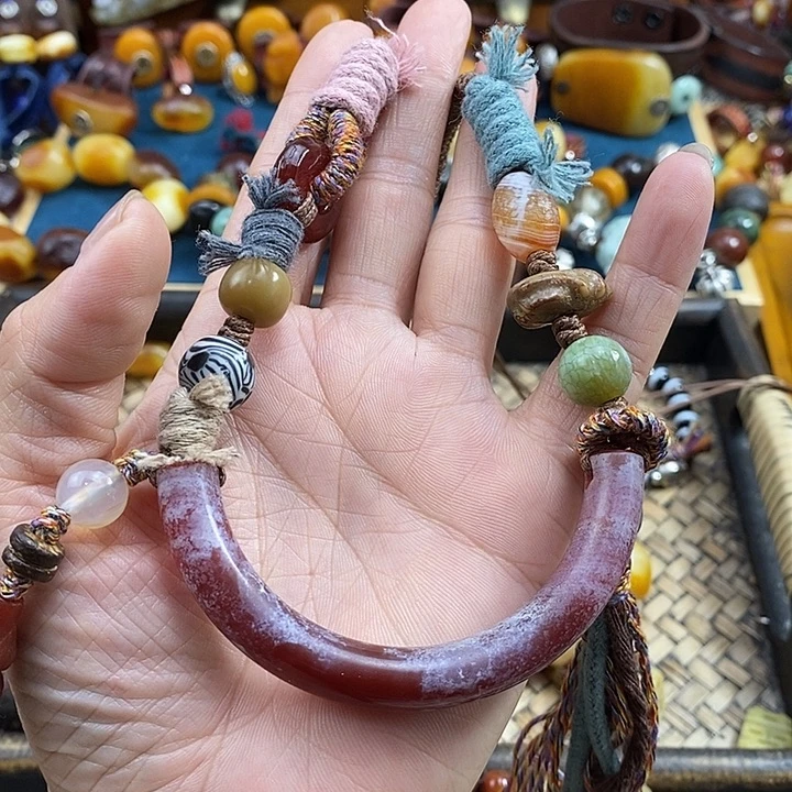 玛瑙/玉髓项链未镶嵌项链