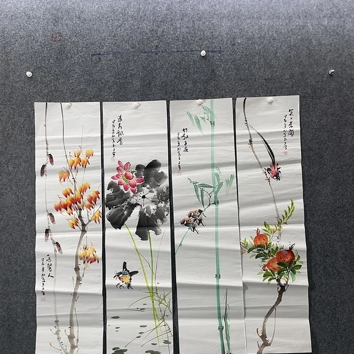 国画国画作品入选54