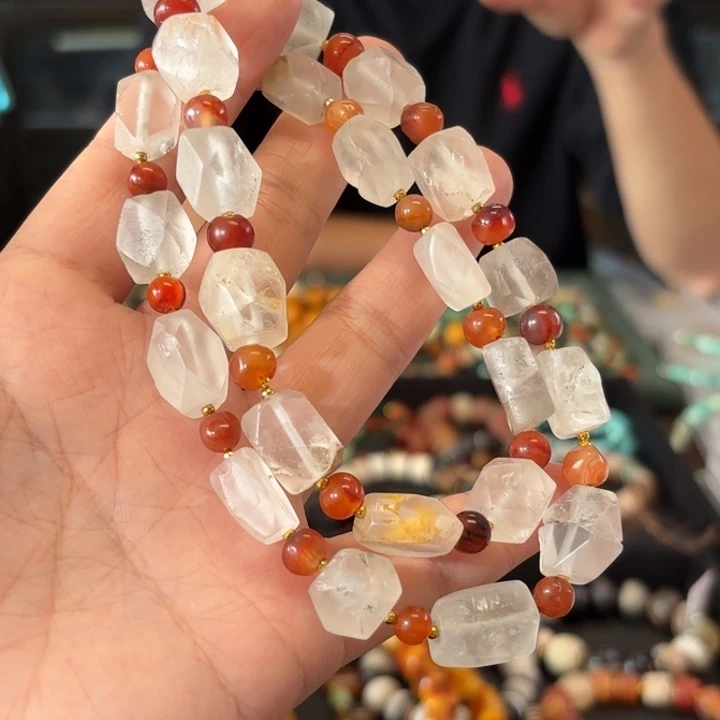 水晶颈饰未镶嵌水晶