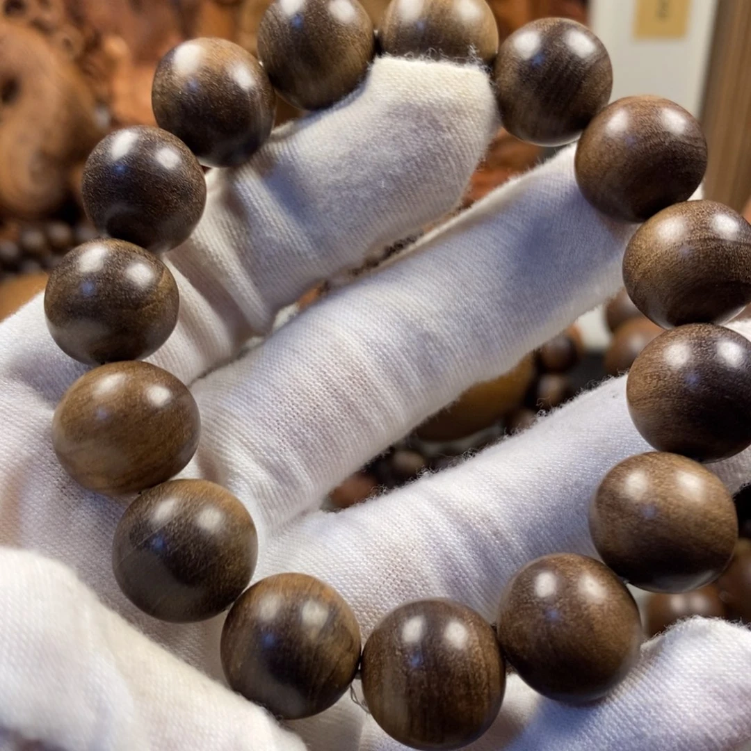 檀香木手串/手链老山檀奶香味15微瑕