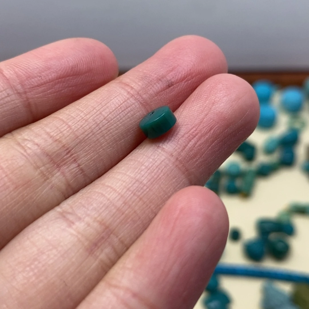 绿松石珠宝半成品未镶嵌