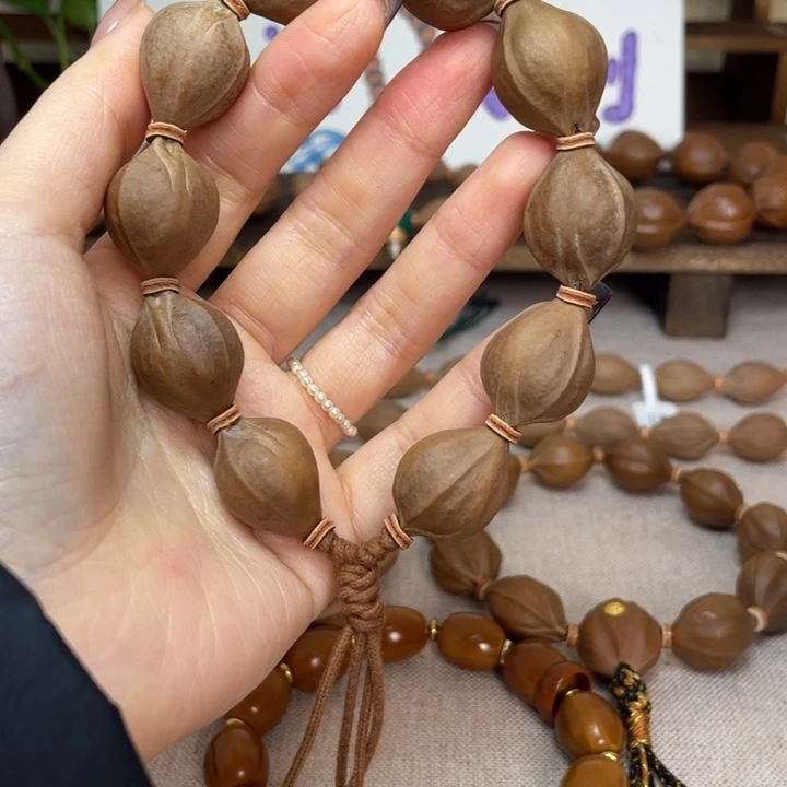 手串/手链橄榄核梅林铁核18.24头货三面佛