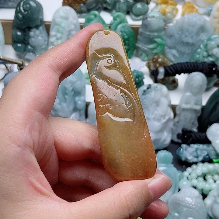 吊坠(不含链)未镶嵌翡翠1