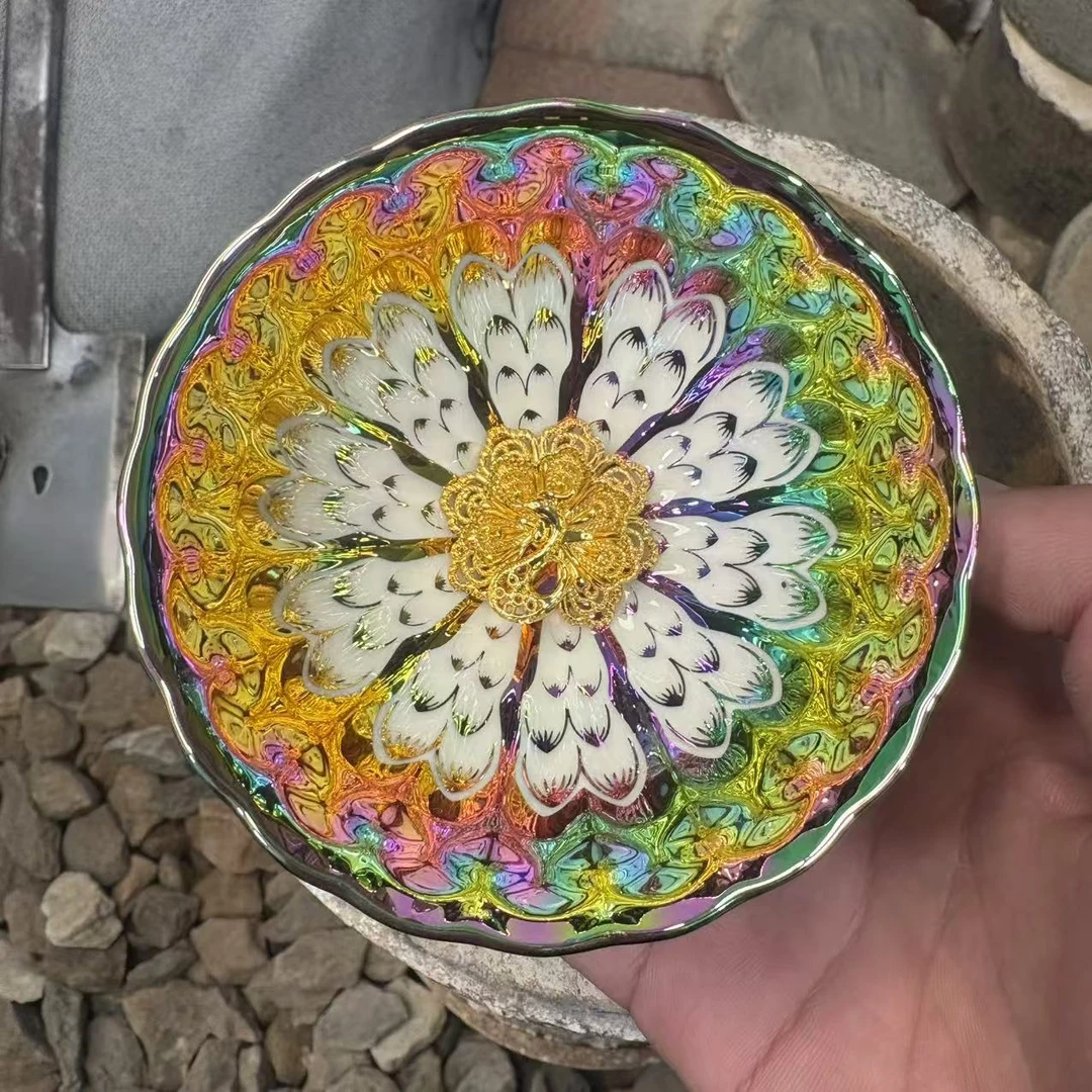 手工茶器 和和美美梦幻凤凰主人杯