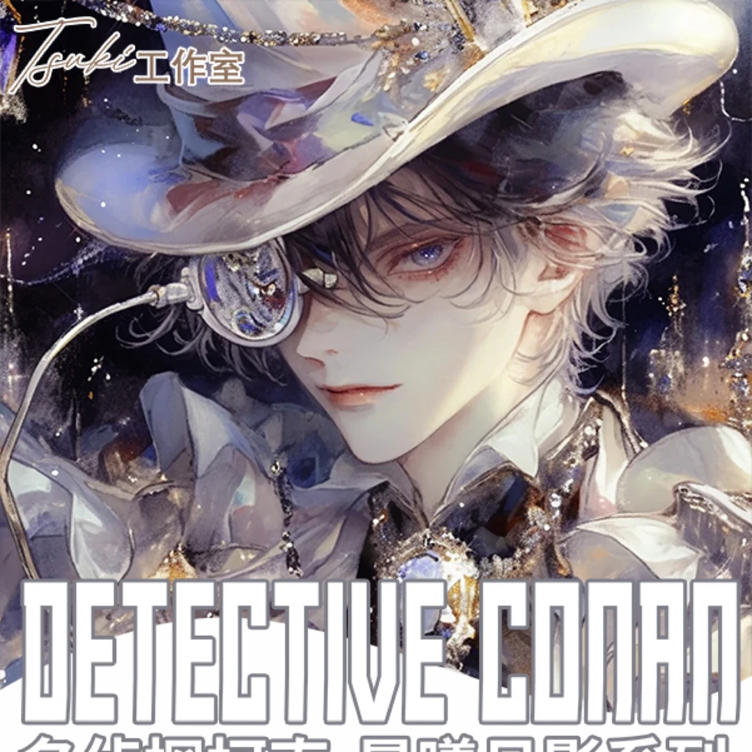 Tuski工作室&名柯联袂打造-柯南大卡第四弹晨曦月影系列