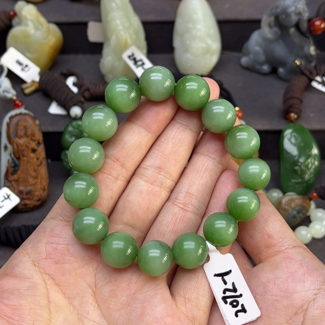 和田玉（碧玉）手串未镶嵌