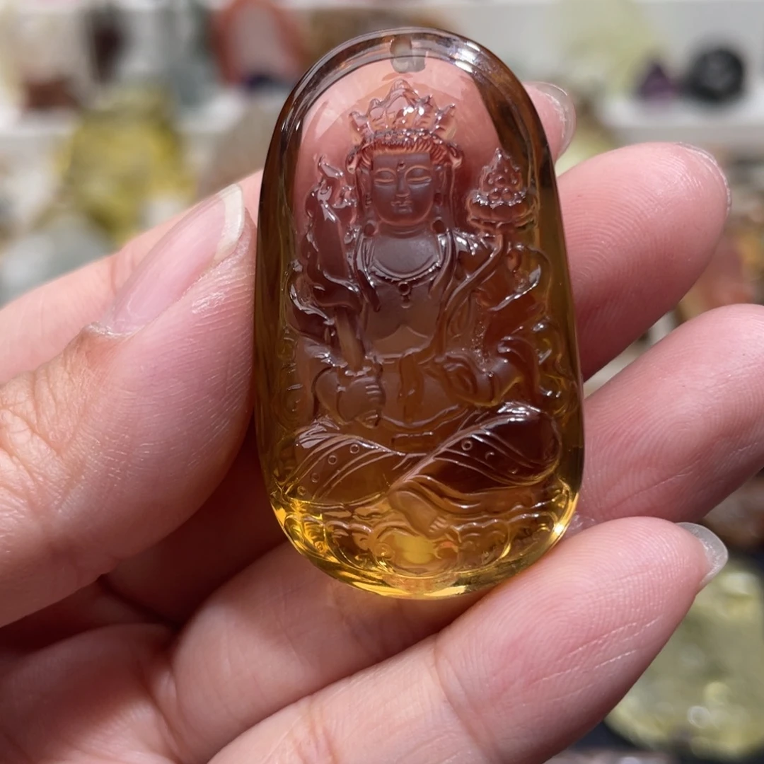 水晶颈饰未镶嵌定制