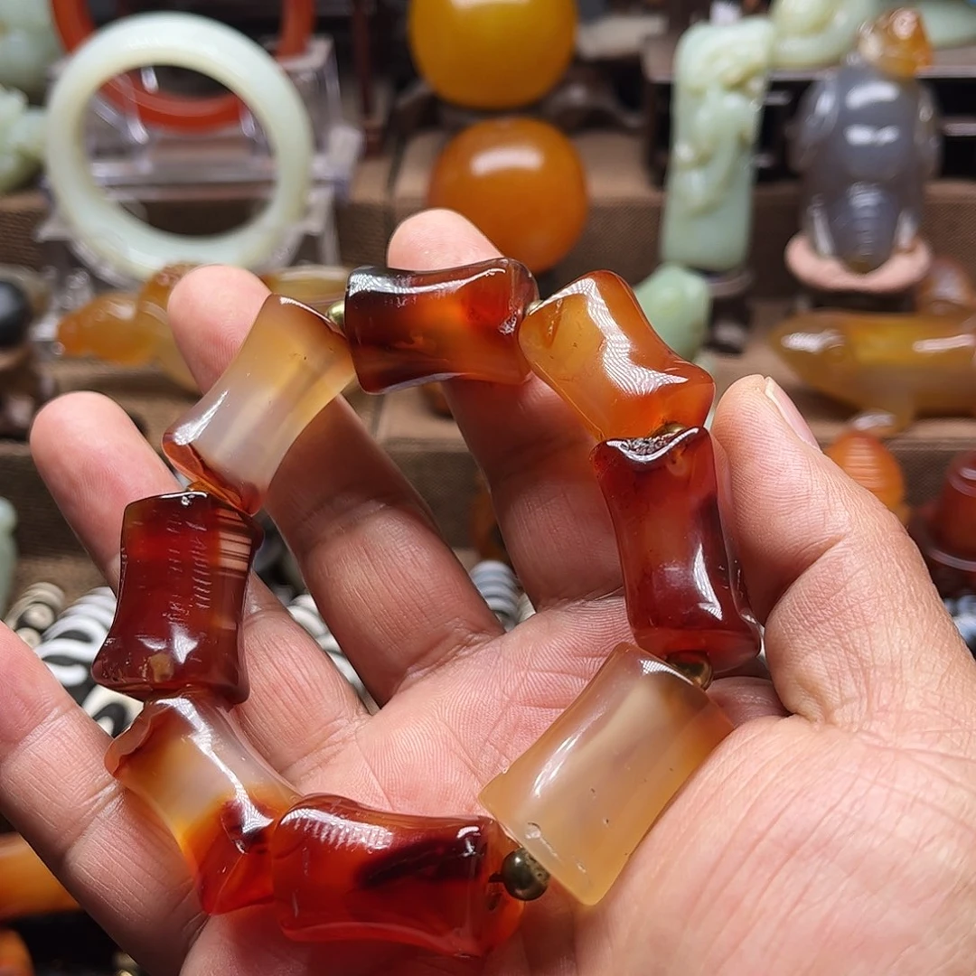 玛瑙/玉髓未镶嵌车挂