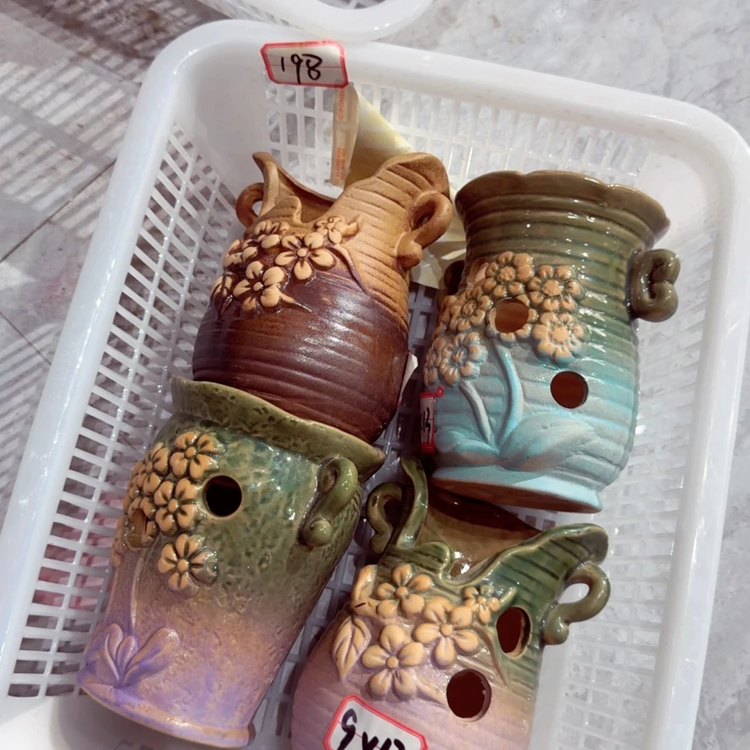 紫砂花盆粗陶粗陶