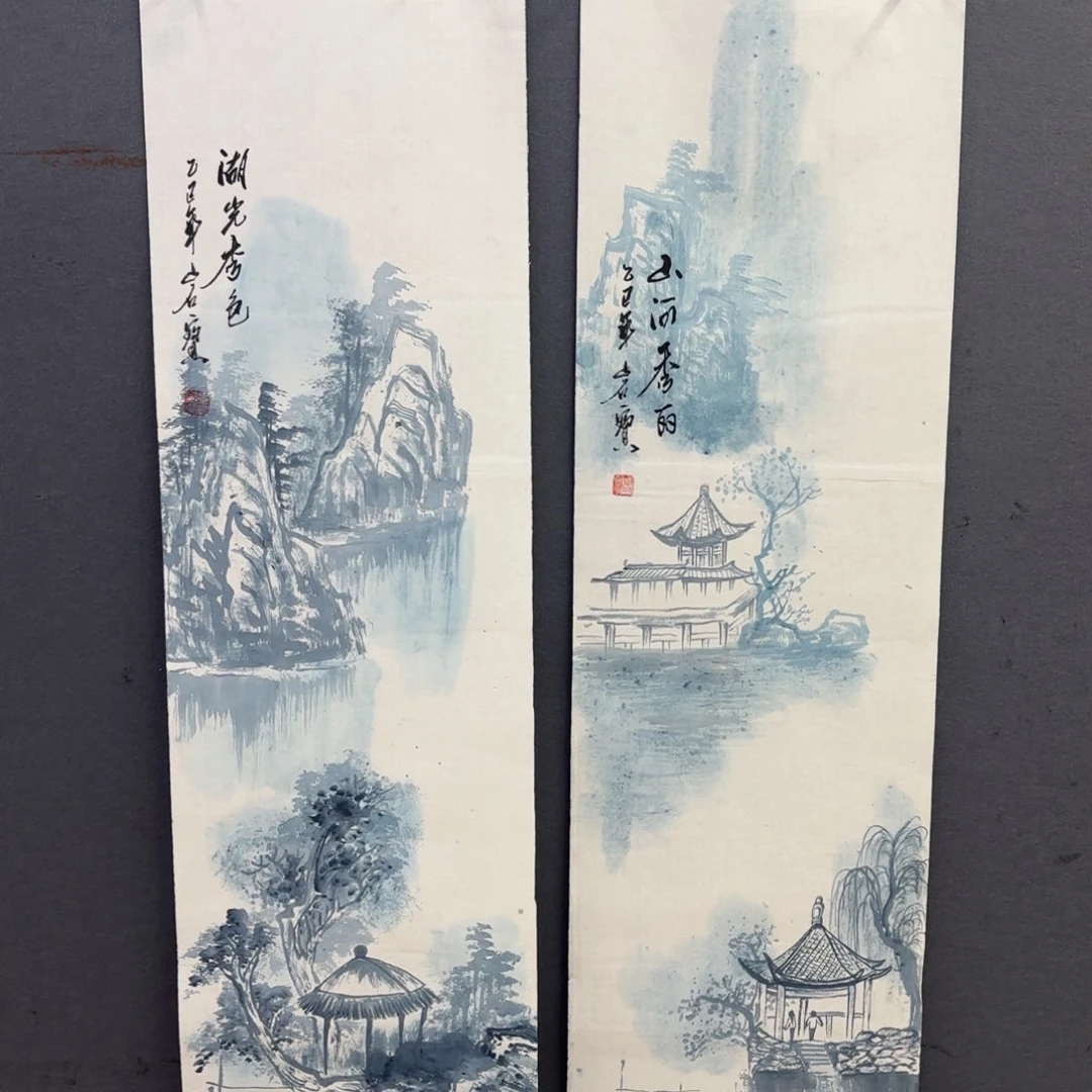 张***昂国画卡纸的制作方法是用