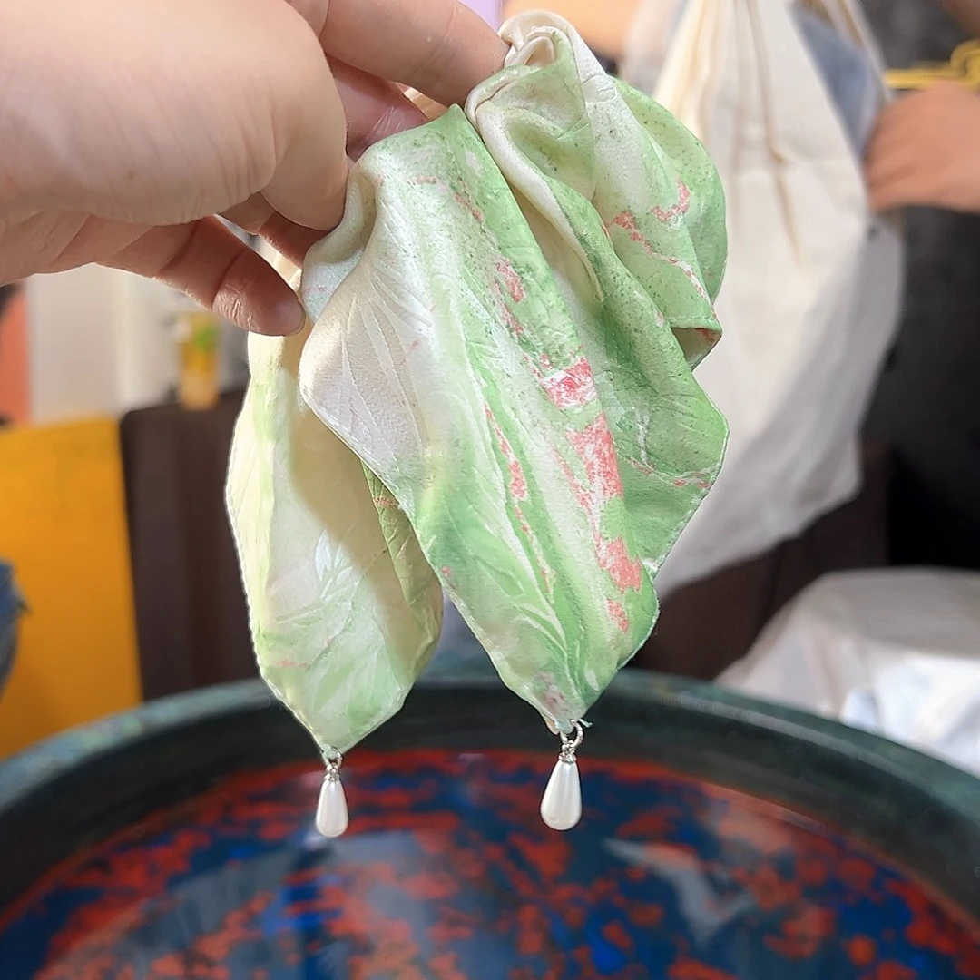 683珍珠发圈手作