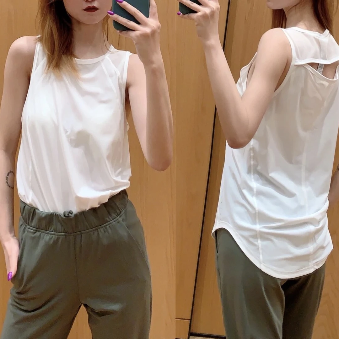 Sculpt速干运动背心/后背镂空