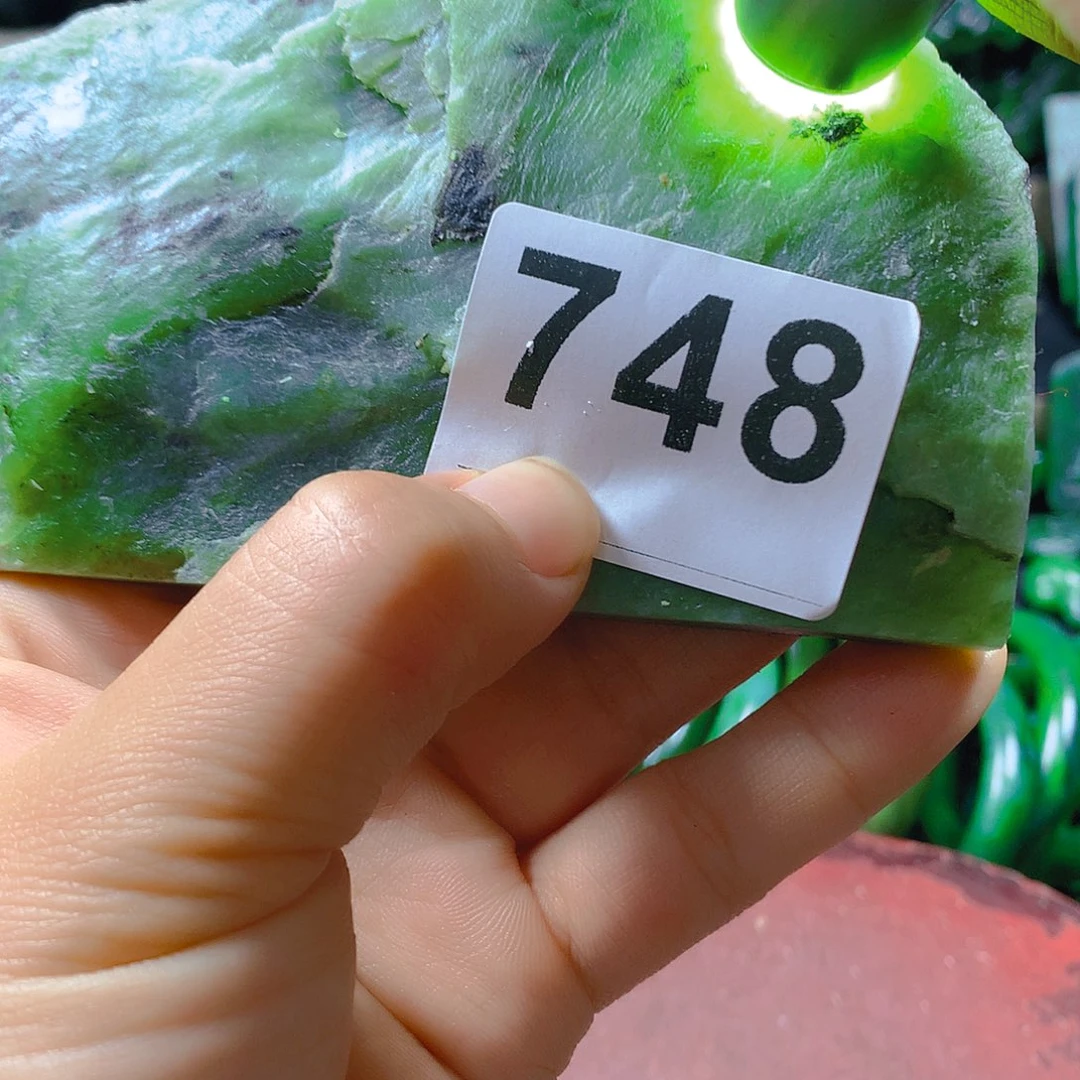 和田玉（碧玉）未镶嵌颈饰