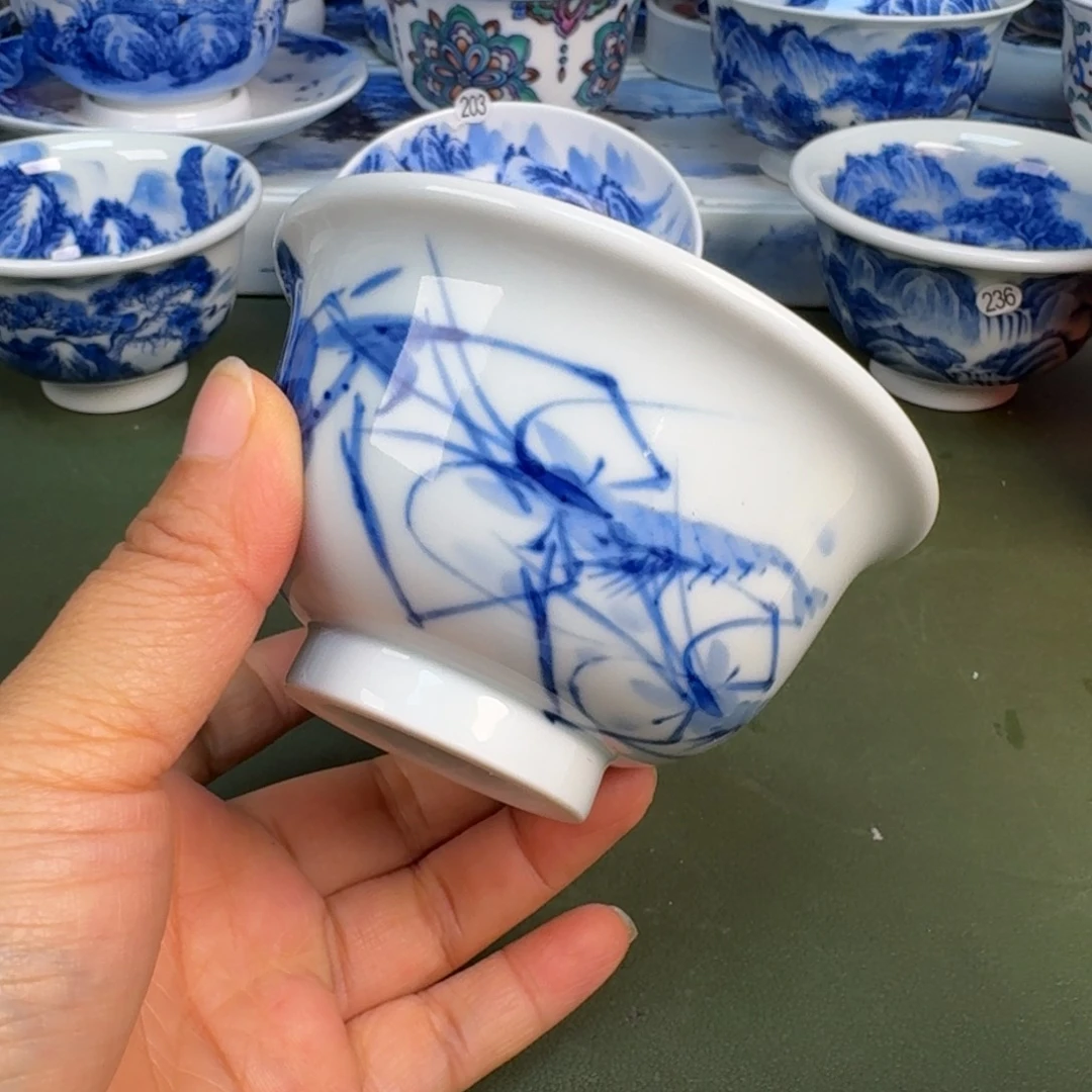 陶景德镇纯手绘茶具圆圆202