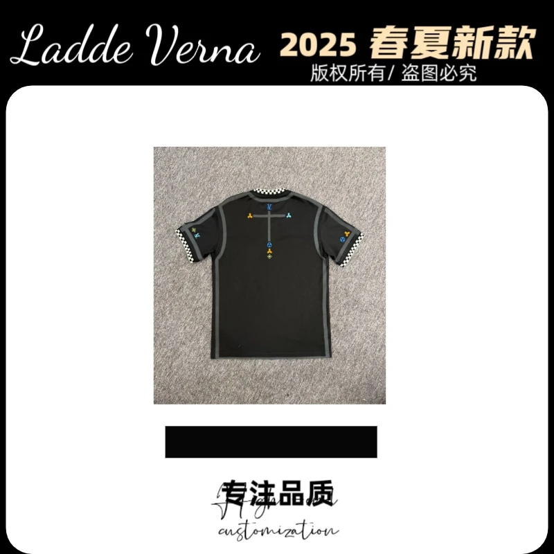 Kerosa Dercke【金9专属-XU368】25夏季新款潮流百搭时尚短袖纯棉
