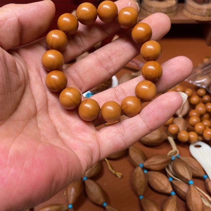 橄榄核手串/手链修*橄榄光珠