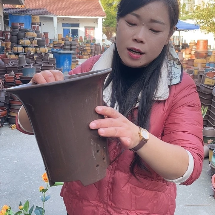 促销紫泥21花盆紫砂花盆紫砂花盆