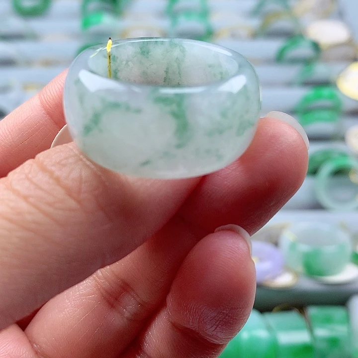 【闪购商品】未镶嵌戒指翡翠23.24号