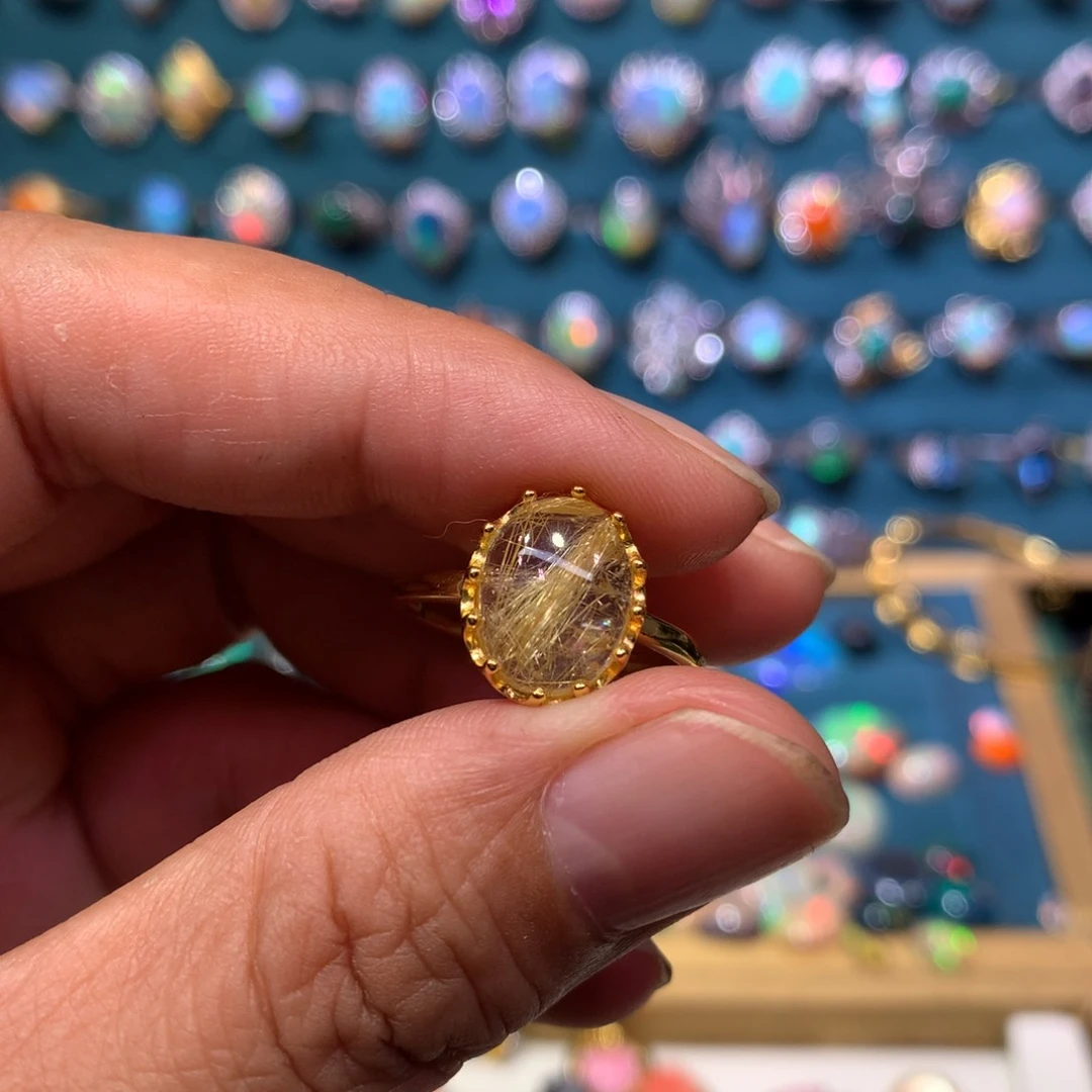 欧泊银S925镶嵌特价不退不换