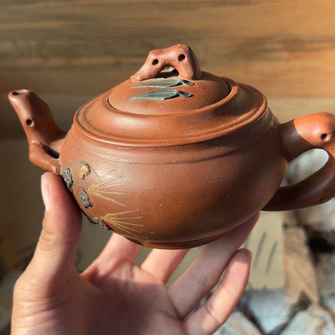 紫砂茶壶老厂紫砂壶一件！