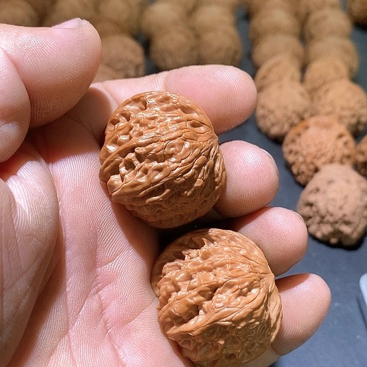 文玩核桃吊坠磨盘
