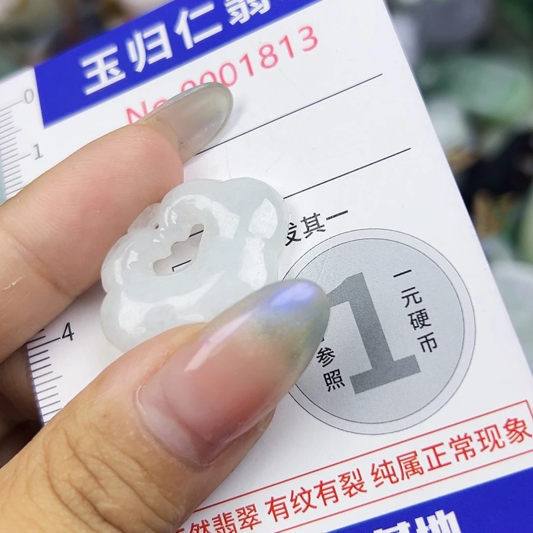 翡翠未镶嵌吊坠(不含链)711