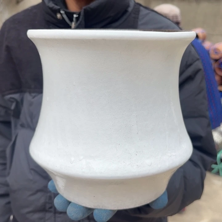 紫砂茶碗小蛮腰一个口径20高度20