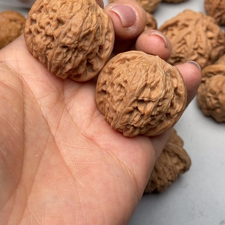 文玩核桃把件石**车磨盘