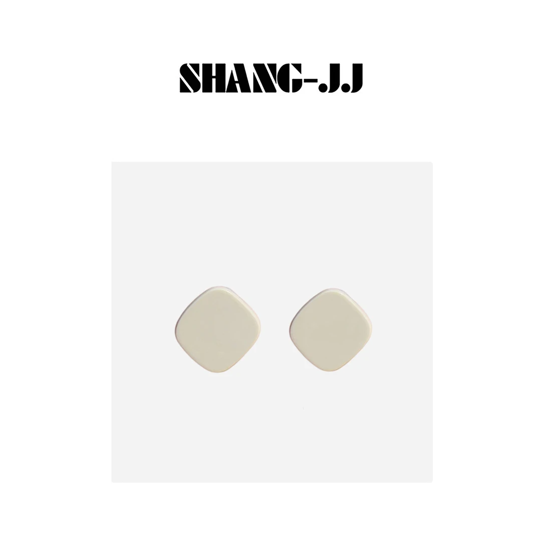 非金属木质耳饰 SHANG-JJ【小白糖】新款轻奢气质时尚耳钉q132750p