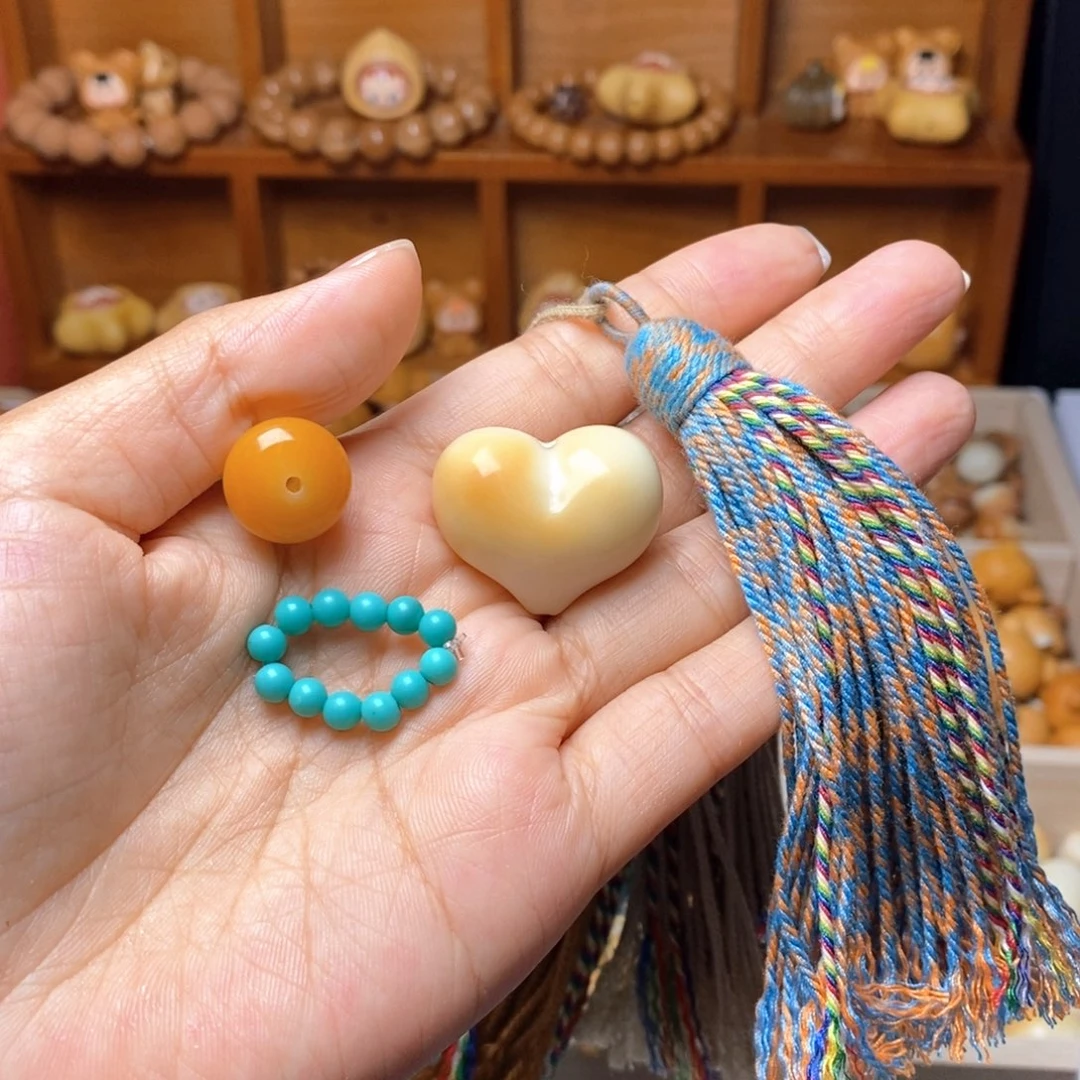手串猴头核桃爱心葫芦绿跑彩蓝流苏