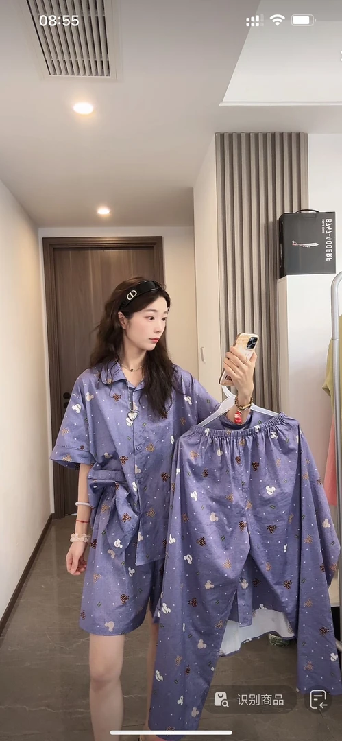 「米奇家居服」短款套装