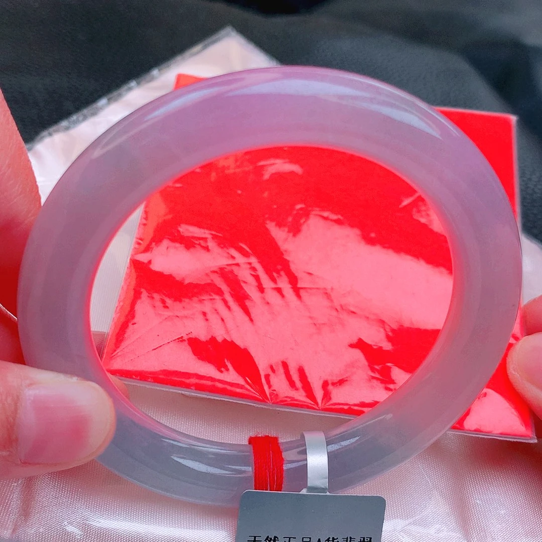 翡翠未镶嵌手镯缅甸天然a货翡翠手镯