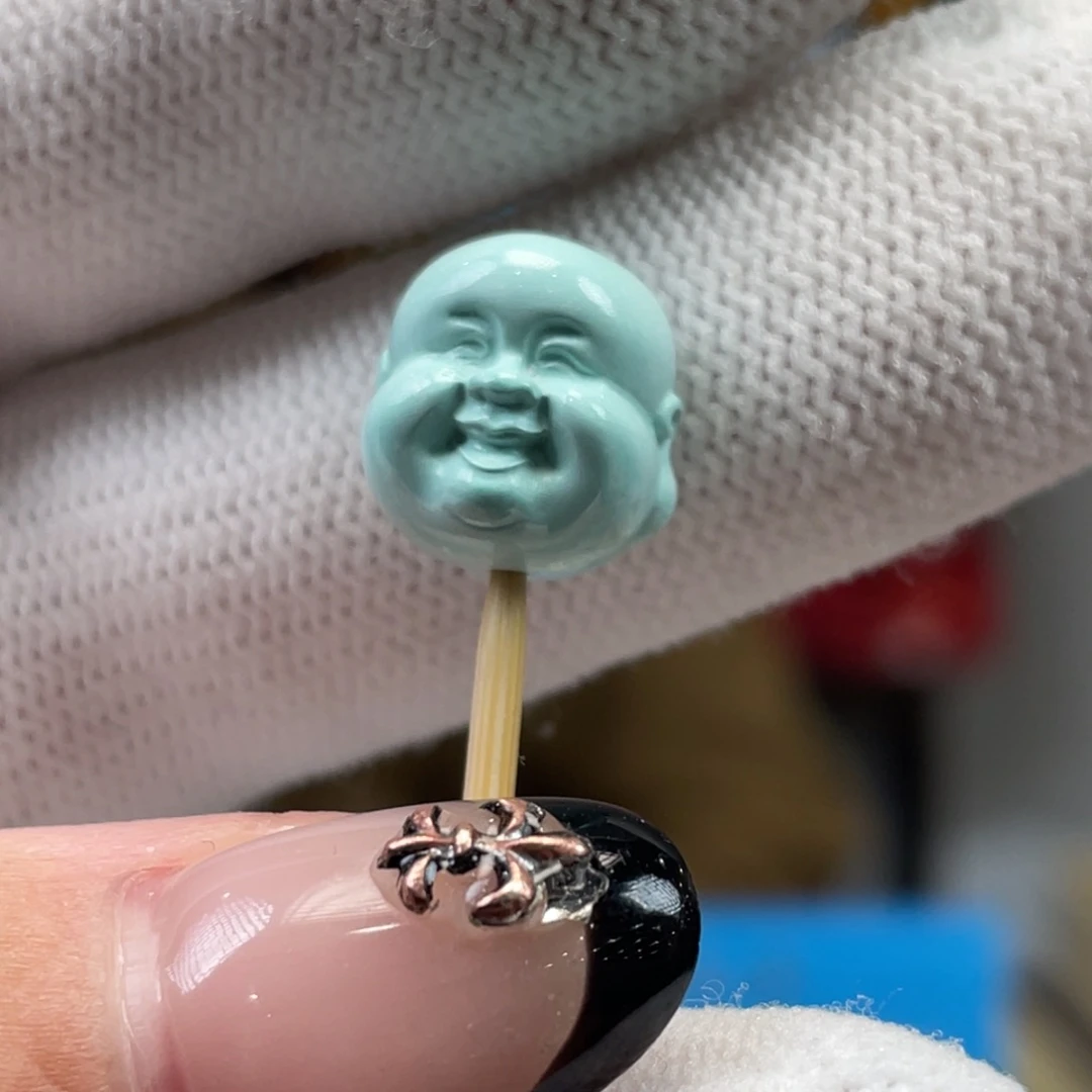 绿松石未镶嵌挂件