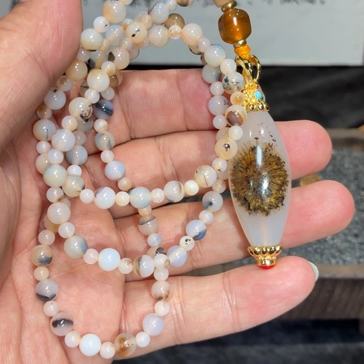 玛瑙/玉髓散珠075