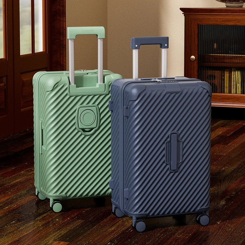 喵旅巨大容量拉链旅行箱行李箱小型高颜值拉杆箱户外密码箱 2442