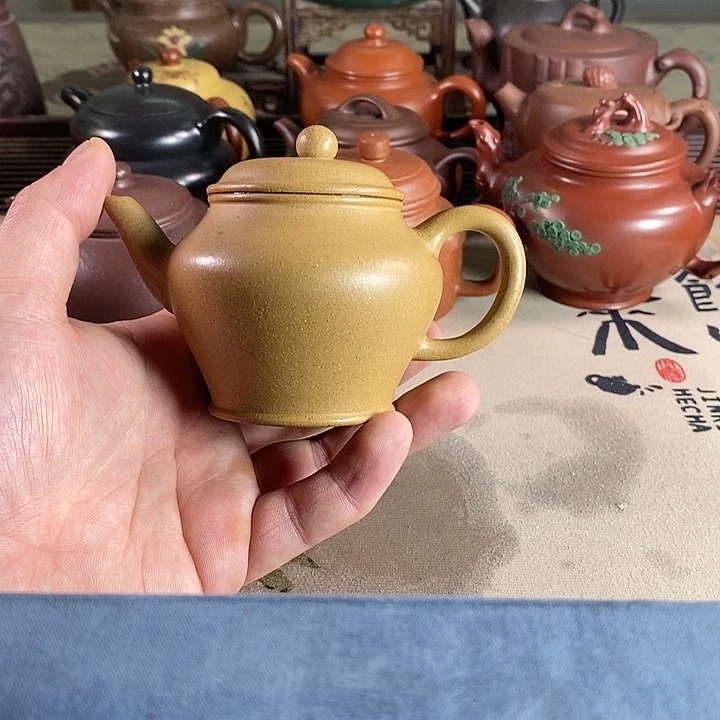 茶壶段泥紫砂的微瑕