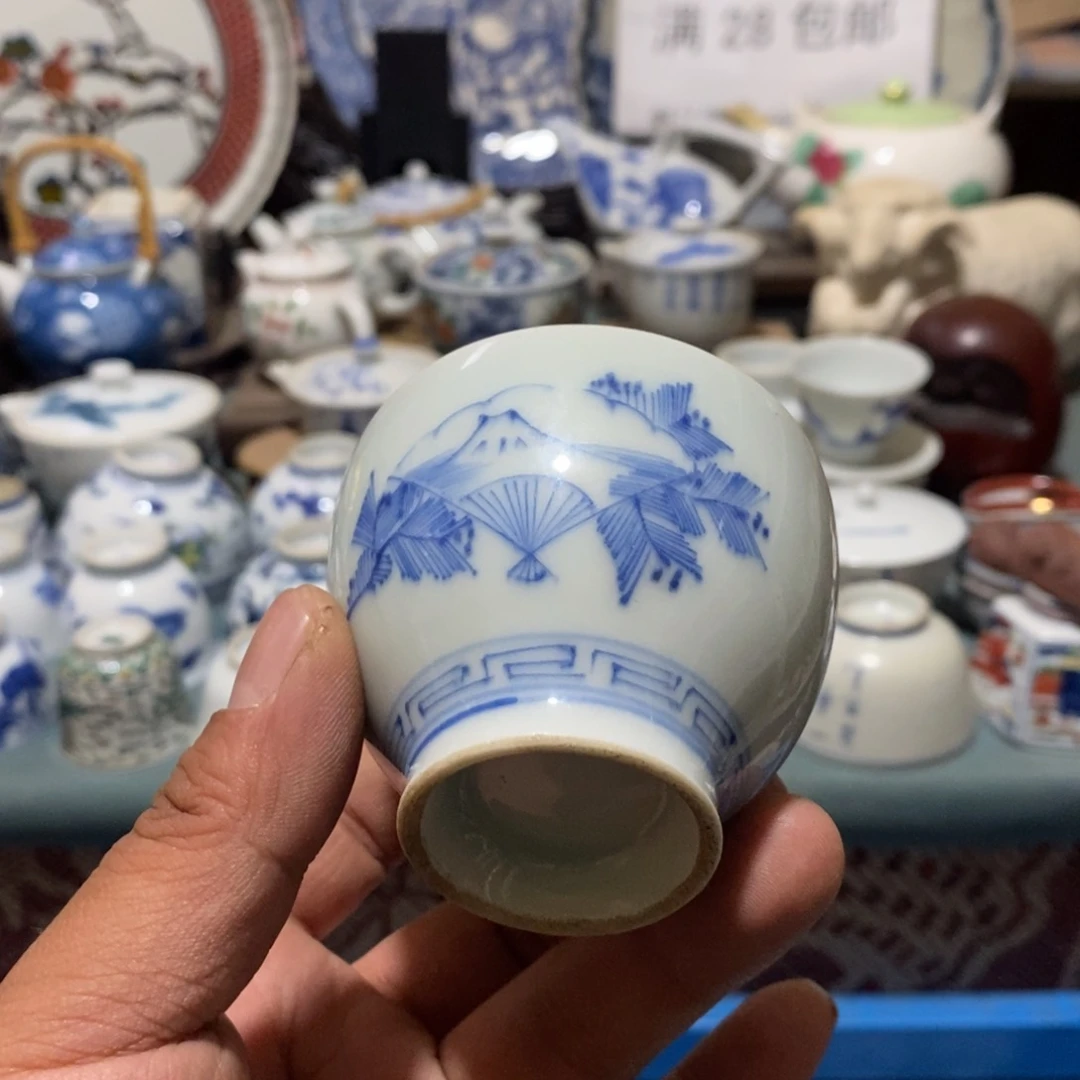 瓷片舶来瓷器满28包邮当日凑单