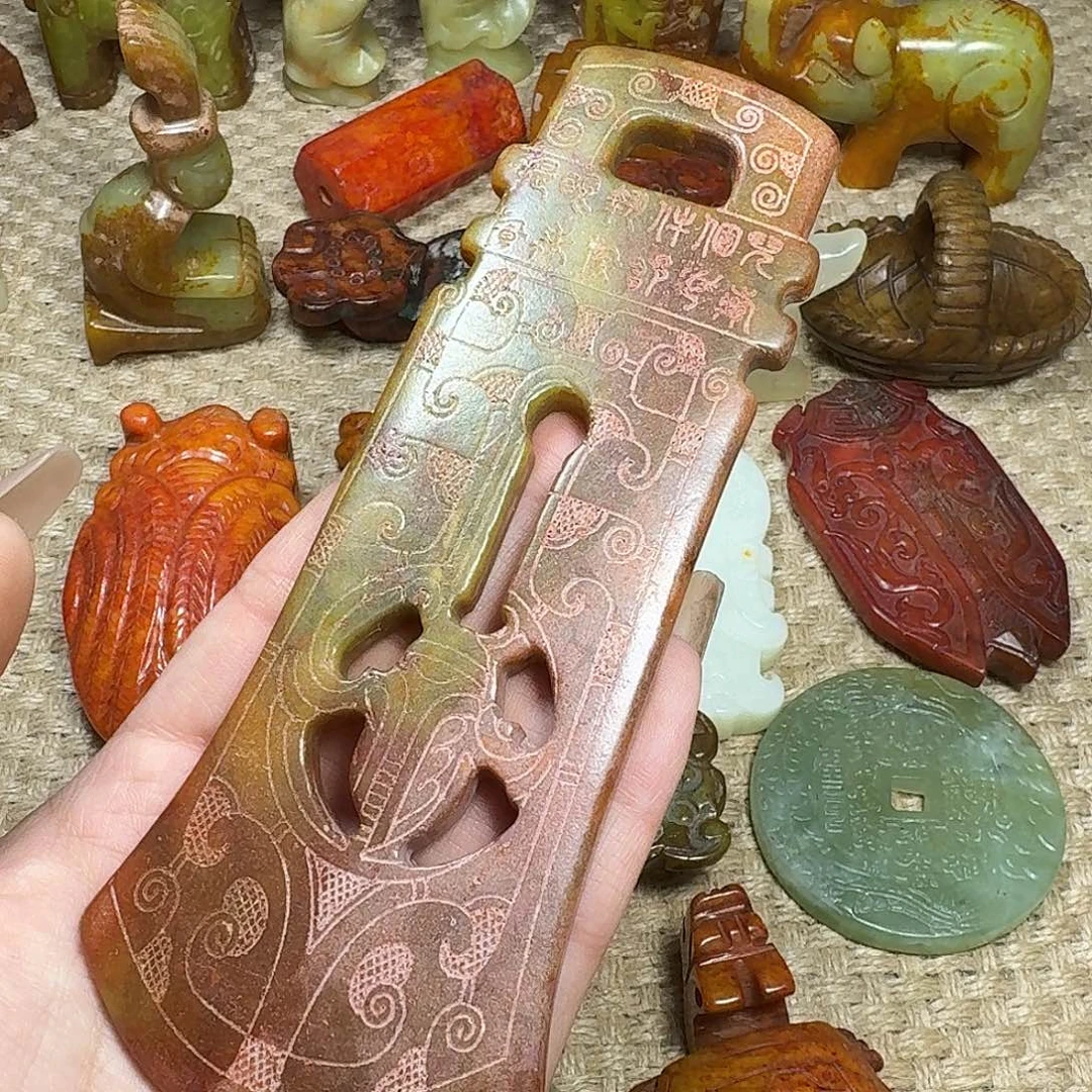 白玉菩提吊坠挂件