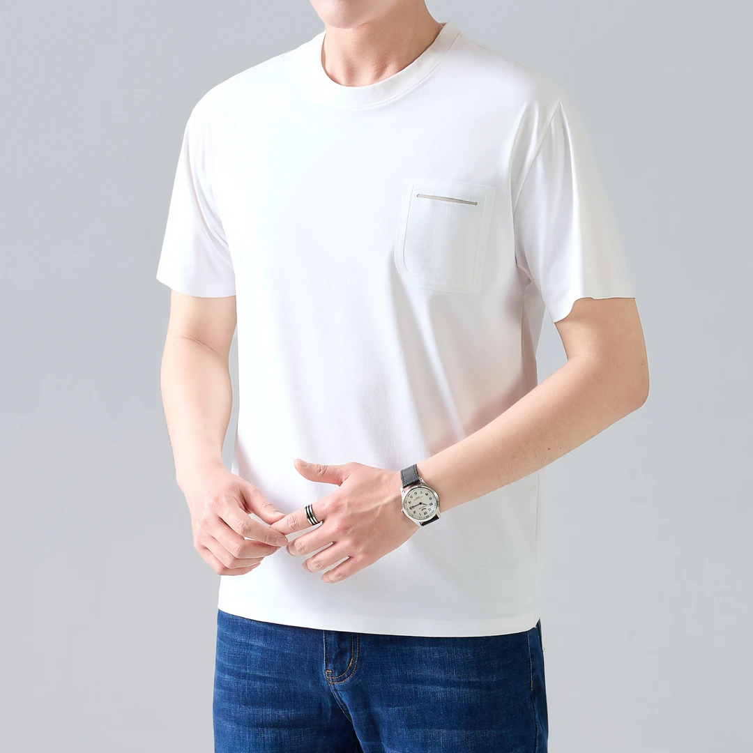 Dai Shu/袋鼠【新一代蛋白冰丝】【极致清凉】夏季新款速干透气男t恤