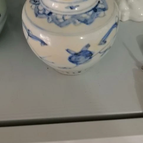 青花罐子带盖包邮费