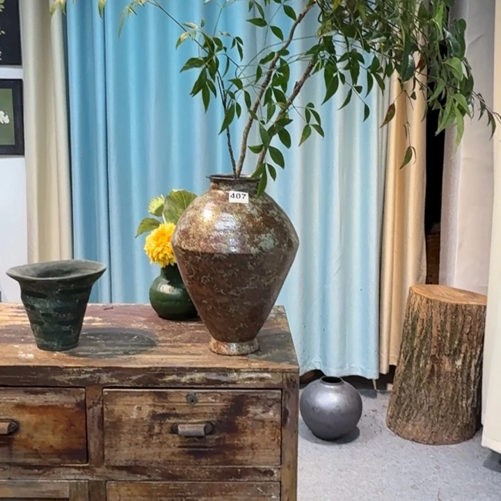 晓***️瓶景德镇手工花器原创