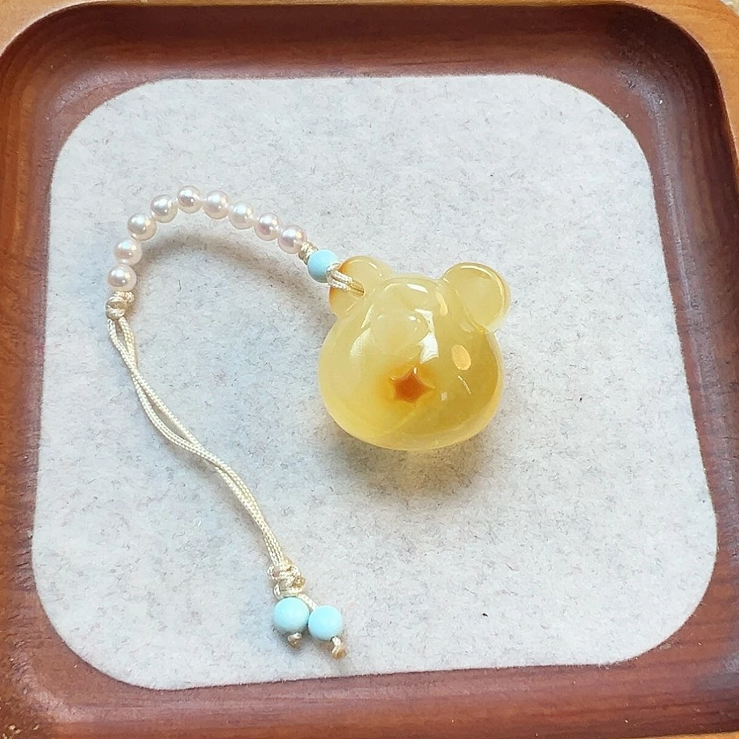 琥珀珠宝奇石未镶嵌呵*呵