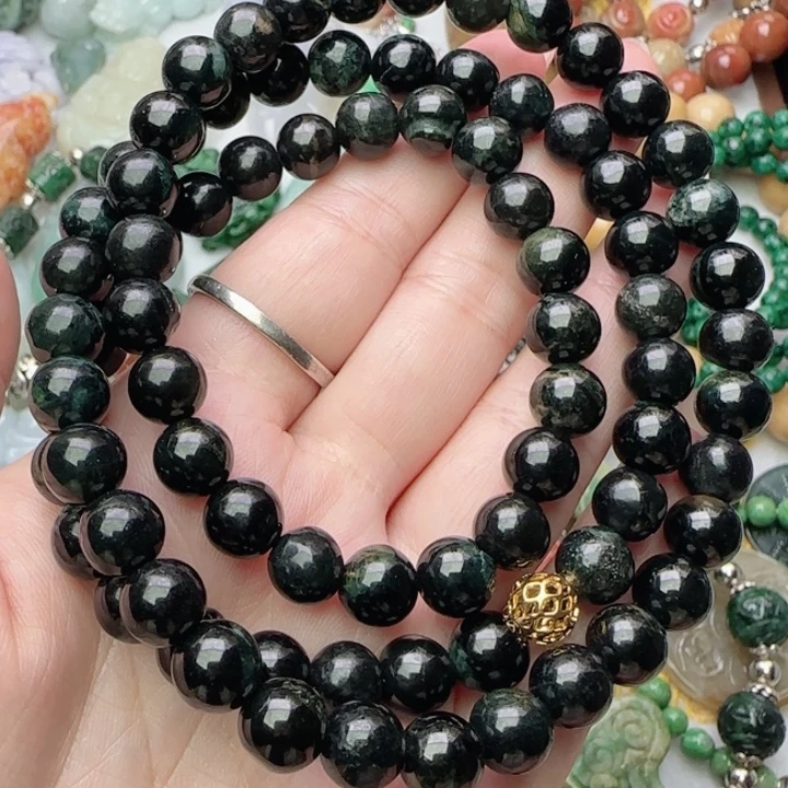 翡翠未镶嵌颈饰天然A货418